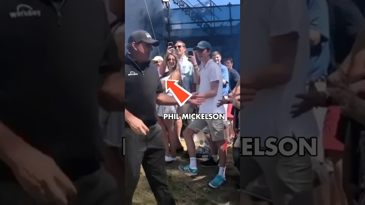 That Time Phil Mickelson Gave My Baby a Ball on Father’s Day | PGA Championship at Bethpage 2019