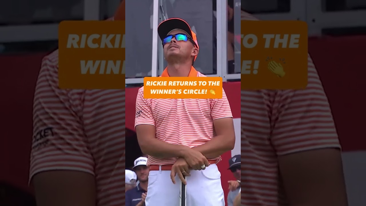 Rickie Fowler overcame a victory drought of 1,610 days with this 2023 Rocket Classic win 🙌