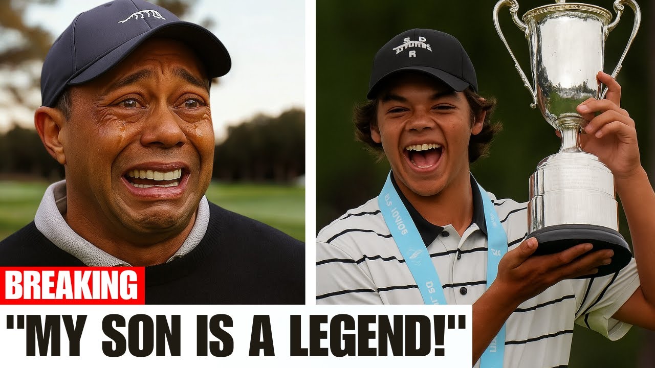 How Charlie Woods Made Tiger Woods CRY With This INSANE MOVE!