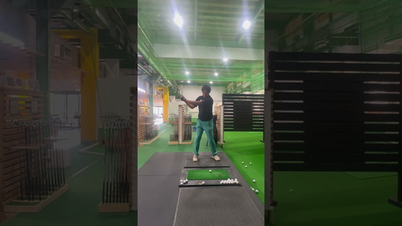 マキロイ型　表(初級)ブラジルを振る〜②のポジションに戻す〜 #epon #golf #イメージシャフト #ゴルフ #スイングトップ #下回りスイング #ゴルフスイング #imageshaft