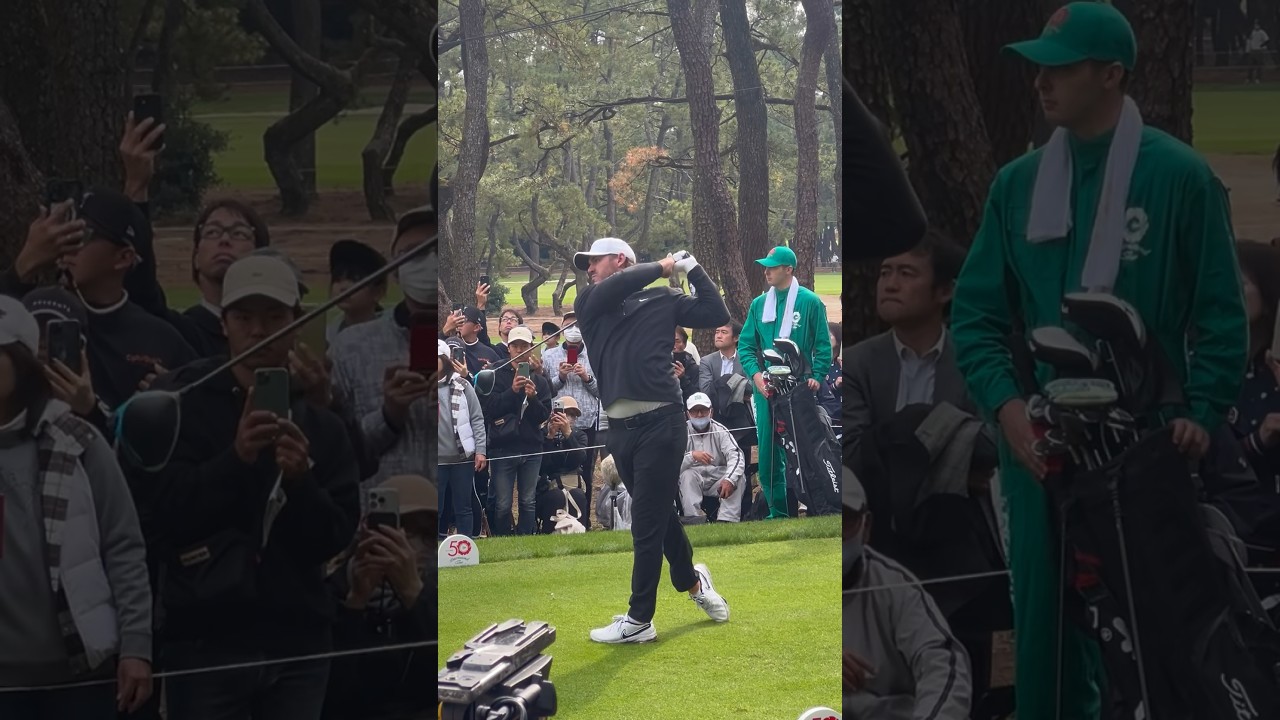 ブルックス・ケプカ　背面からのドライバーショット #ゴルフ　#ドライバー　#ブルックスケプカ　# #golf
