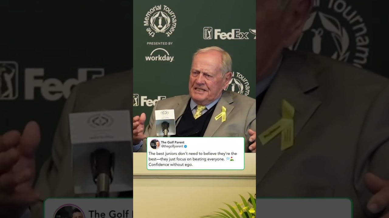 The Mindset That Made Jack Nicklaus a Legend — And Most Junior Golfers Get Wrong