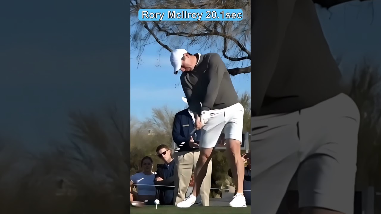 Rory McIlroy20.1sec #golf