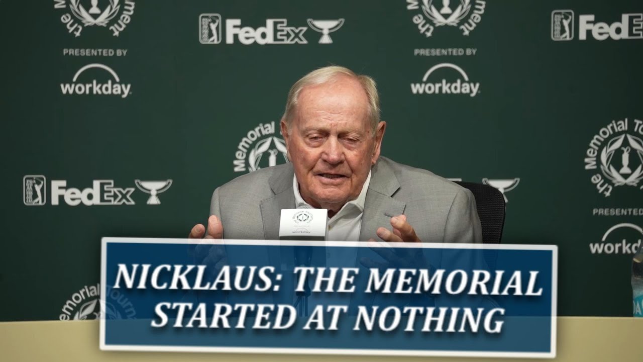Jack Nicklaus Explains The Humble Origins Of The Memorial Tournament