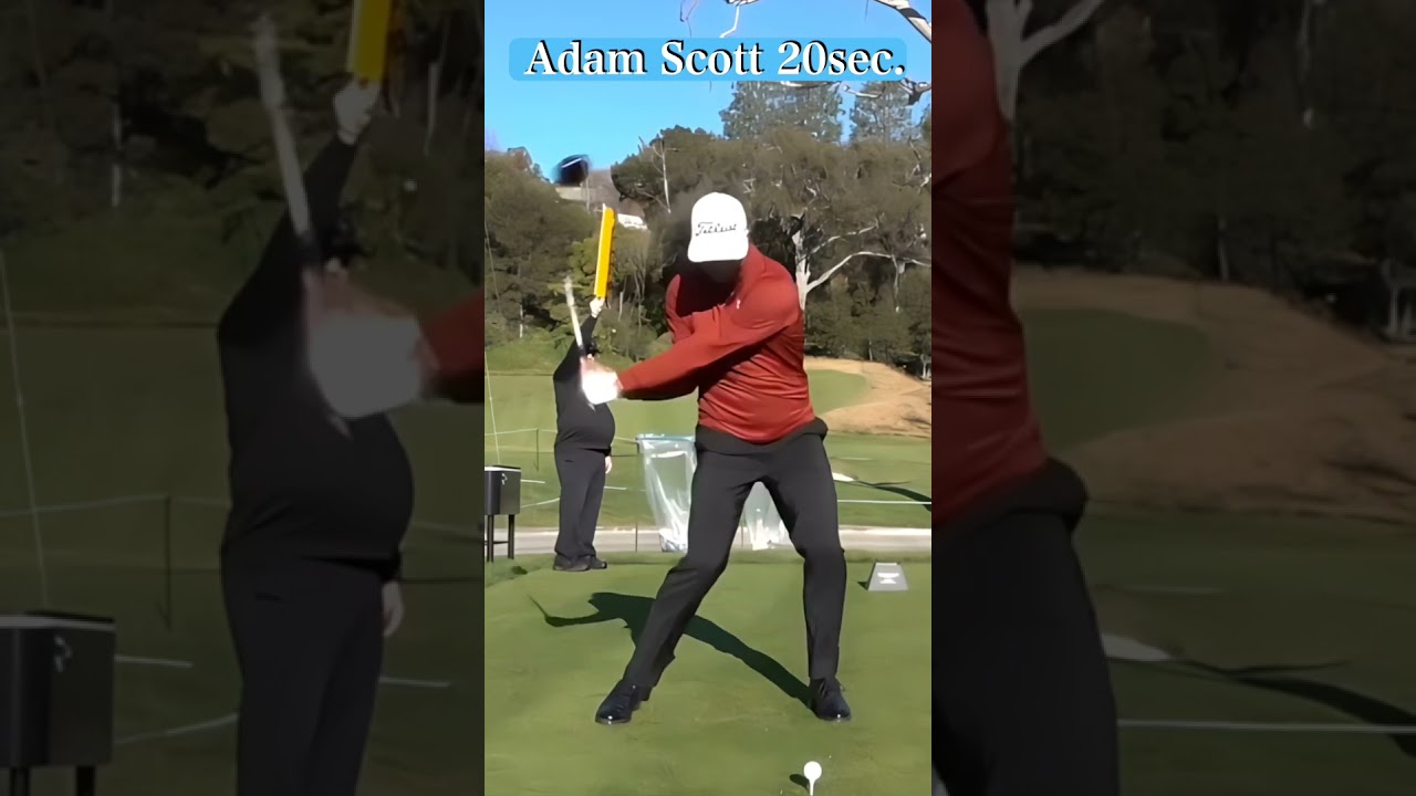 Adam Scott 20sec #ゴルフ