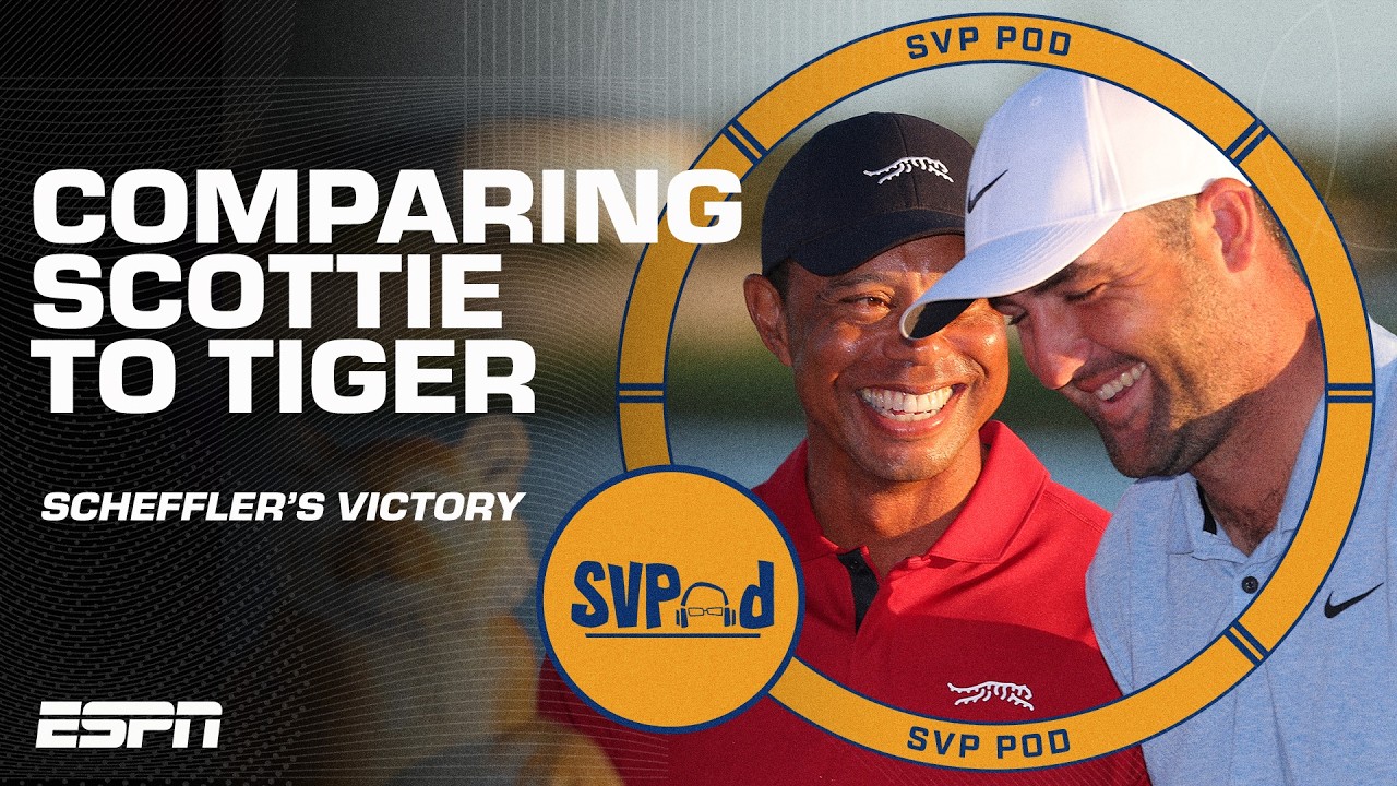 スコッティ・シェフラーはPGAチャンピオンシップ優勝でタイガー・ウッズとの真の類似点を示した😤 | SVPod