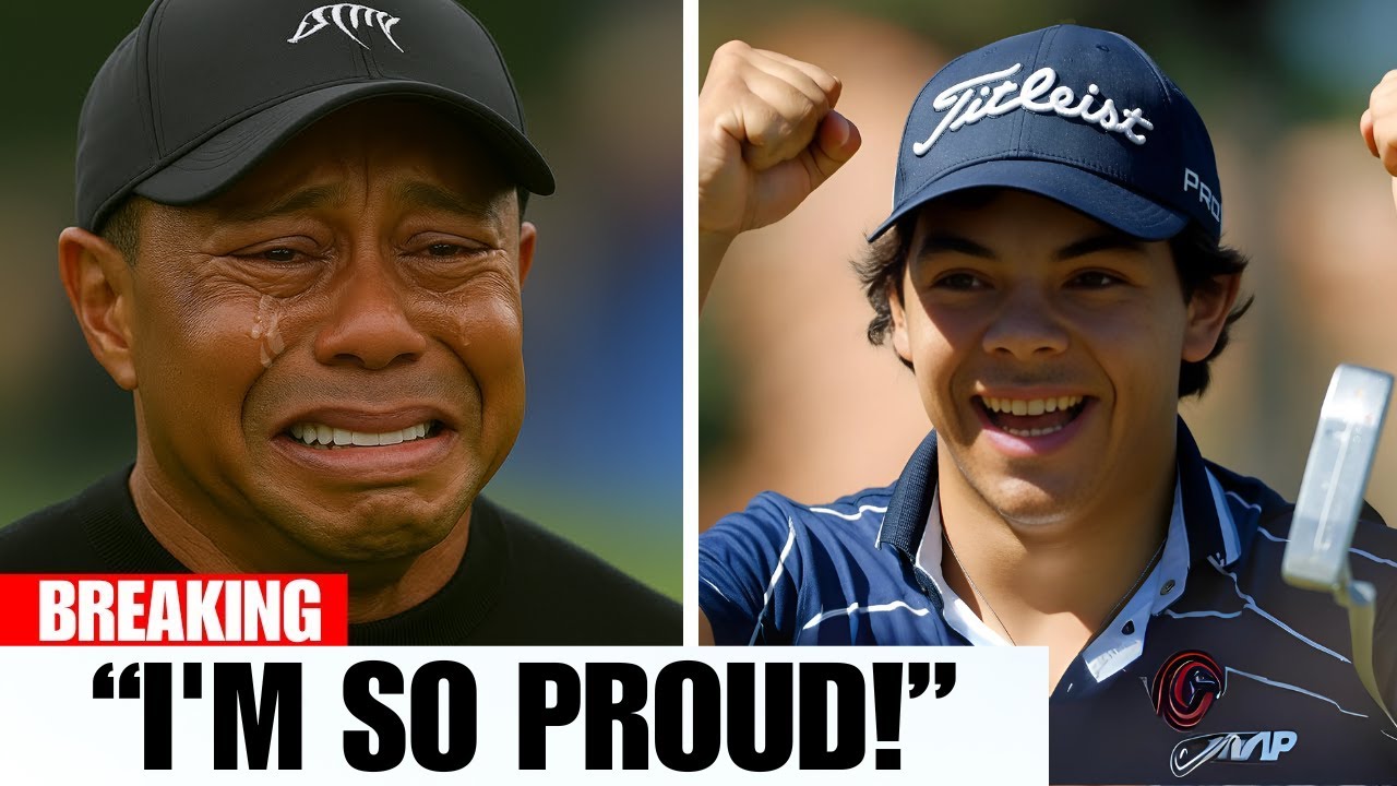 Tiger Woods COULDN’T HOLD BACK TEARS After What Charlie Woods JUST DID!