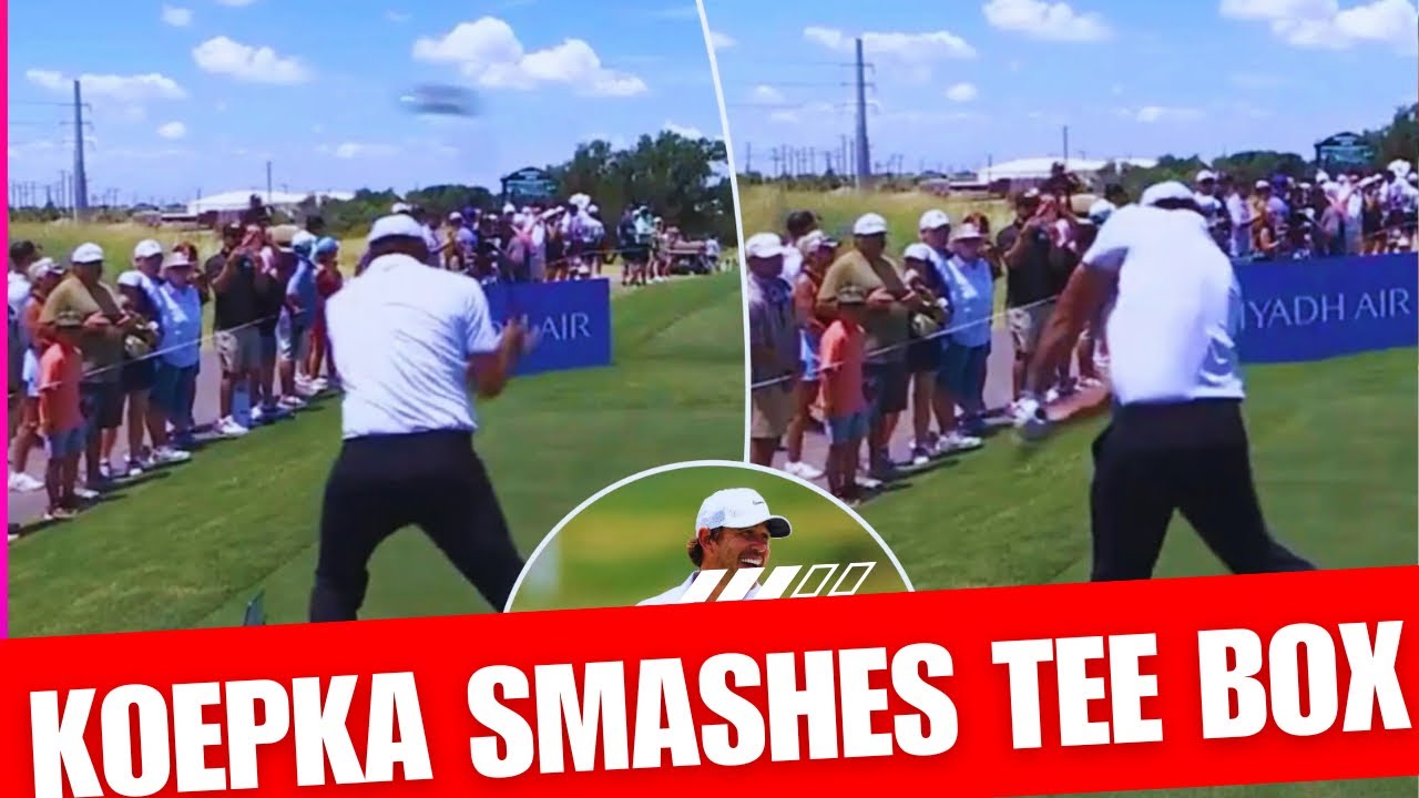 Brooks Koepka MELTDOWN at LIV Golf Dallas! Smashed Tee Box, Withdraws After Brutal Round 😳 🔥
