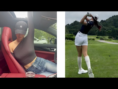 [세로골프TV] All time No.1!!👍👍 KLPGA 유현주 프로의 환상적인 스윙 모음 #유현주프로