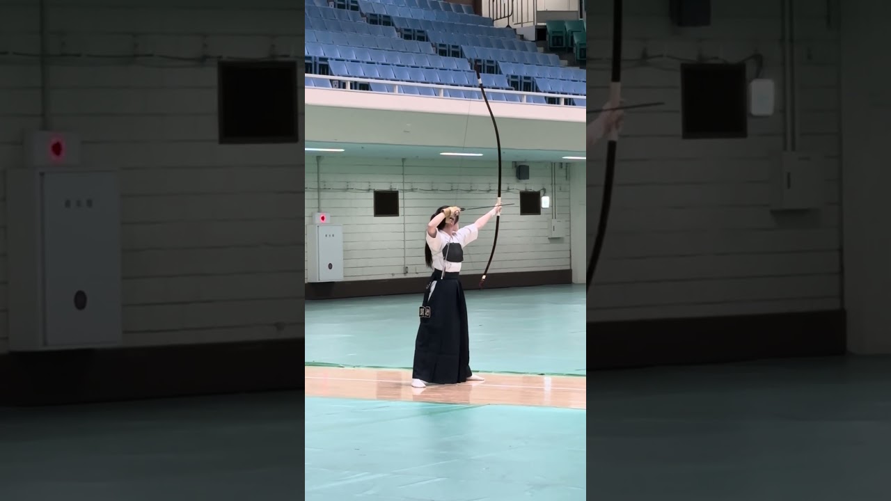 第55回全関東学生弓道選手権大会　女子個人戦優勝　白根瑞季選手（明治大学2年）