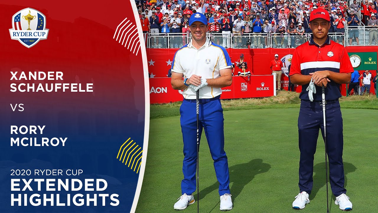 Rory McIlroy vs Xander Schauffele | Extended Highlights | 2020 Ryder Cup