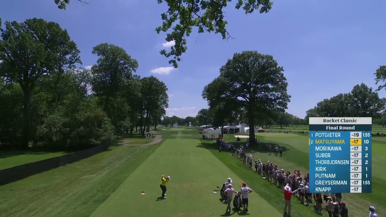 松山英樹、11番パー3で約1mにつけバーディ　ロケットクラシック 最終日