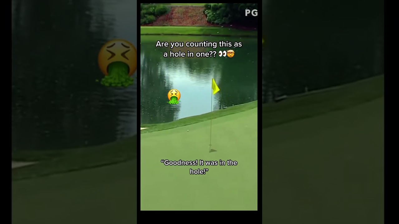 Are you counting this? #golf #jacknicklaus #ace