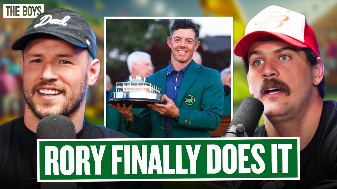 ロリー・マキロイが2025年マスターズで優勝 - ウィル・コンプトンとテイラー・ルーワンが反応