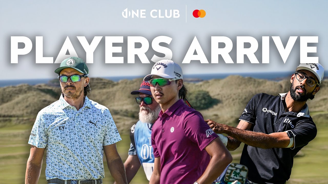 Min Woo Lee, Akshay Bhatia and Rickie Fowler arrive at The Open | Inside The Open