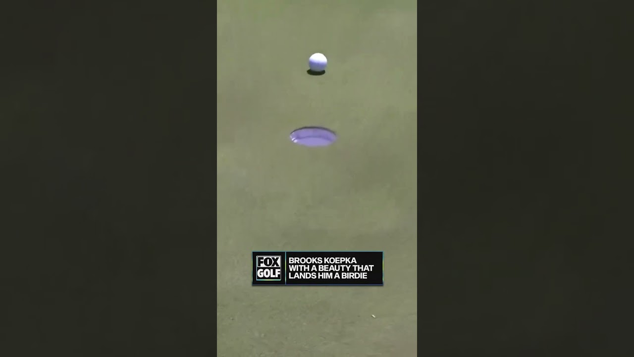 Brooks Koepka BIRDIES early! 🔥 #livgolf #golf #golfer #golfswing #birdie #putt