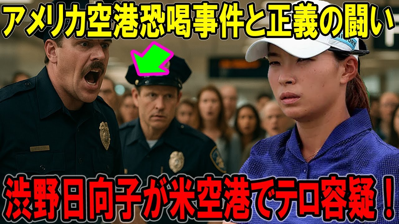 渋野日向子が米空港でテロ容疑！？衝撃の逮捕劇の裏側