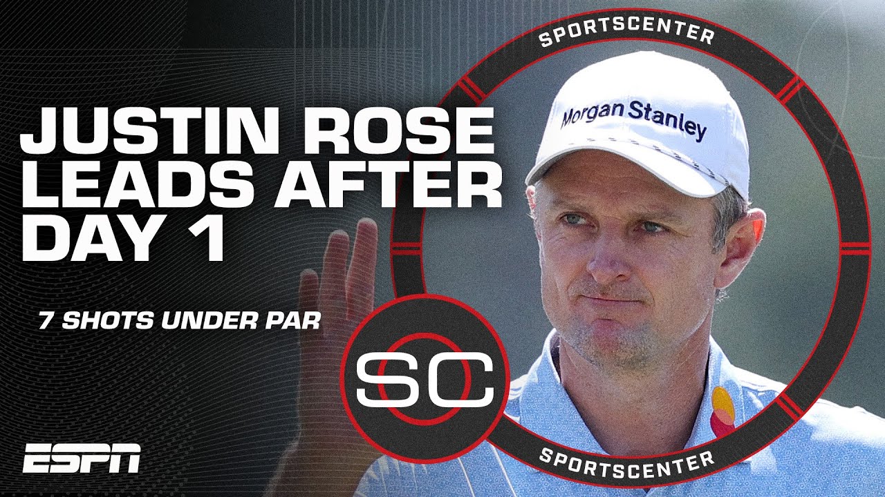「ボールはジャスティン・ローズの手の中にある」 - アンディ・ノース、2025年マスターズ初日を終えて | SportsCenter