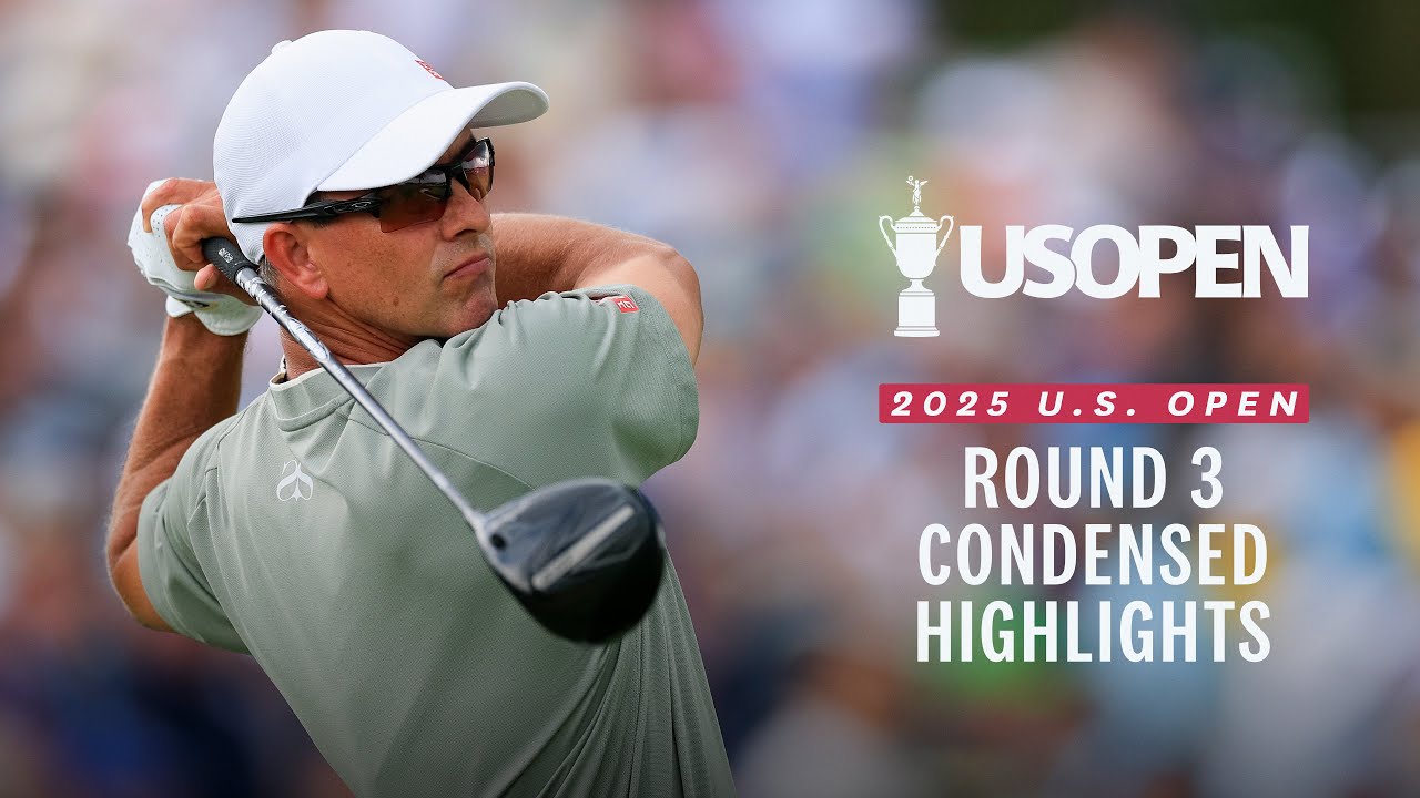 2025 U.S. Open Highlights: Round 3, Condensed