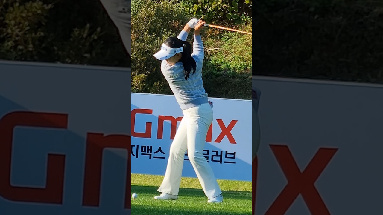 🏌🏾‍♀️ 부드럽고 자연스러운 스윙! 유현조 슬로우모션 🏌🏾‍♀️ #유현조 #골프 #klpga #스윙 #덕신EPCㆍ서울경제 레이디스 클래식 #88CC