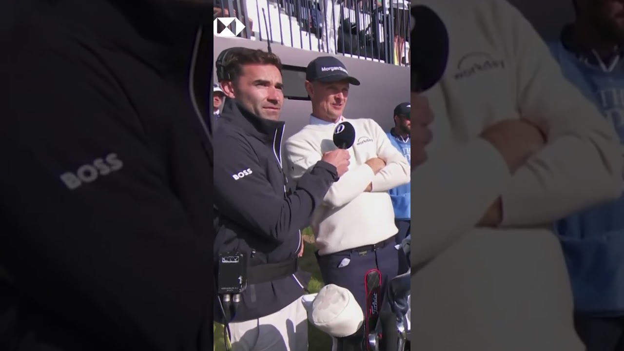 ジャスティン・ローズは万能選手！🎙️ #TheOpen #Golf