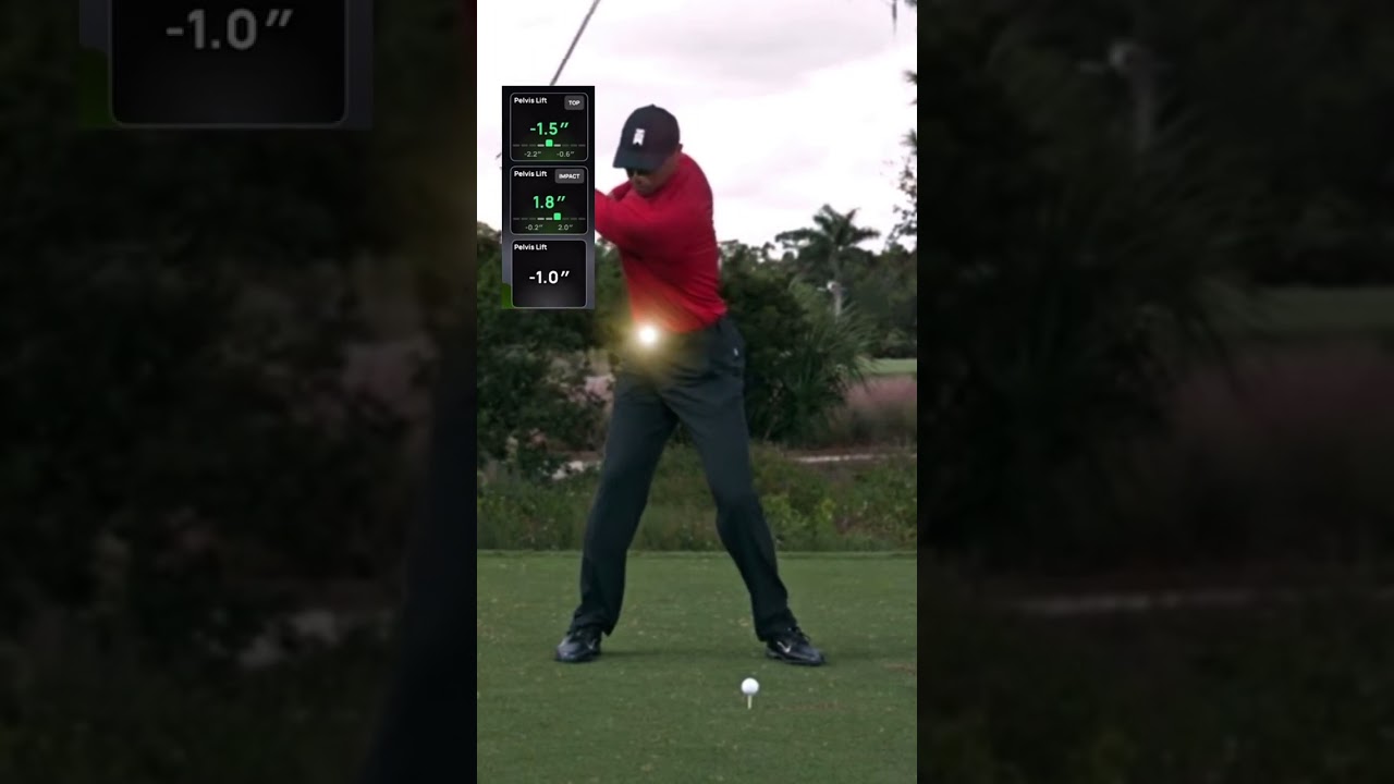Tiger woods FOV with driver