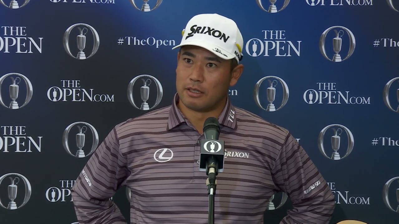 全英オープン初日の後の松山英樹のコメント