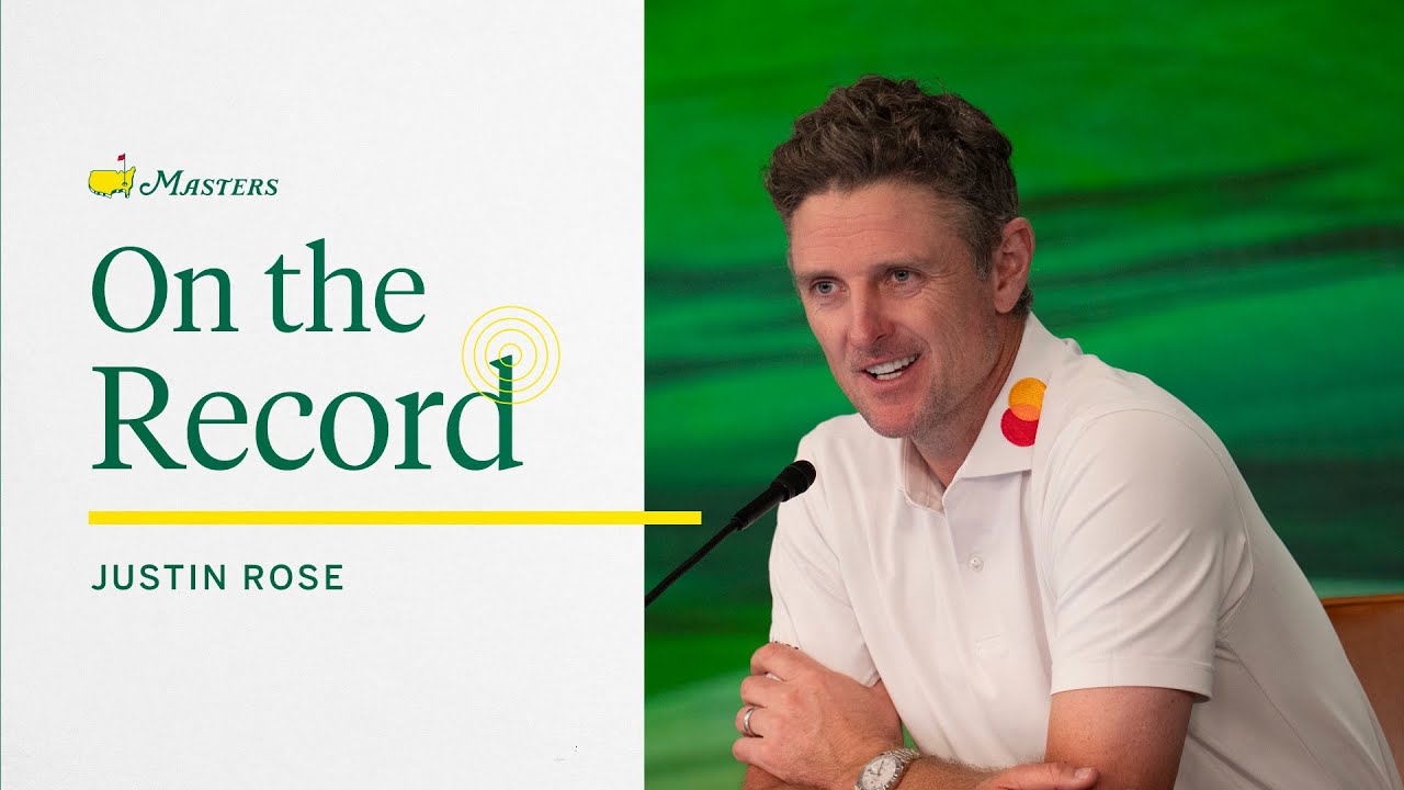 Justin Rose Keeps His Momentum Going In The Second Round | The 2025 Masters