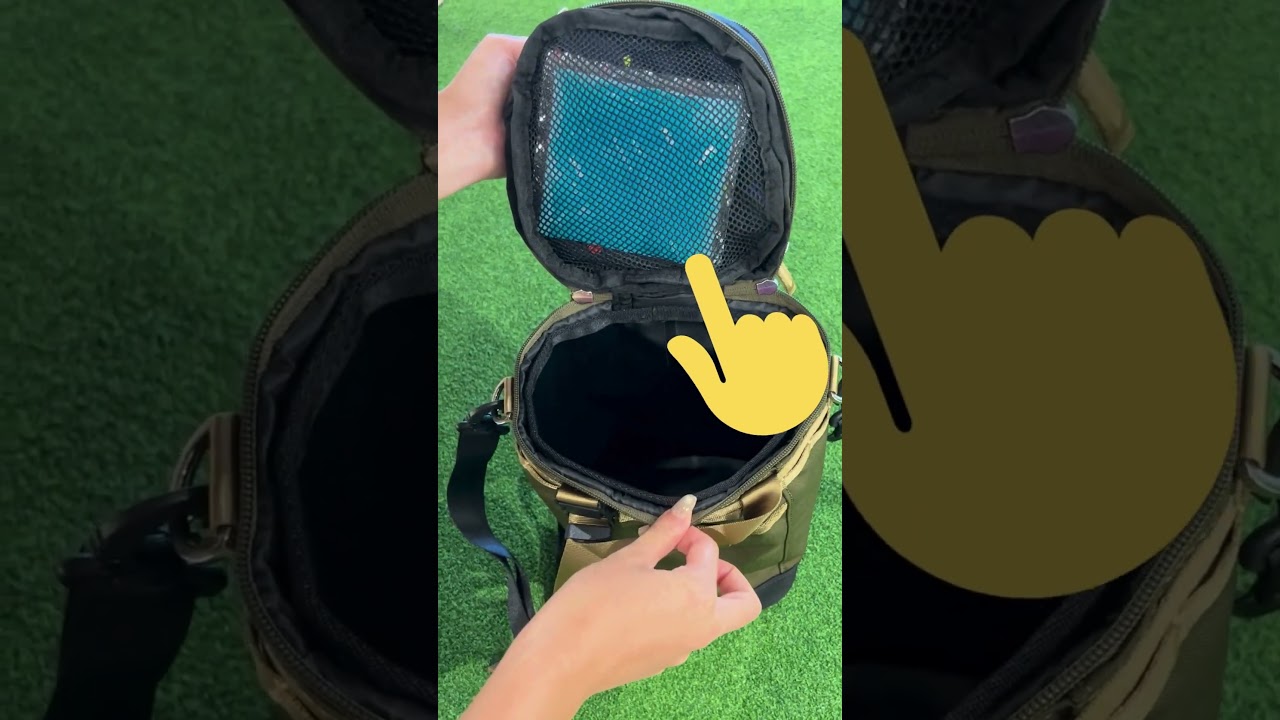 夏でもゴルフしたい！！どのくらいひんやりするの？サーモカメラで検証～クーラーショルダーバッグ編～