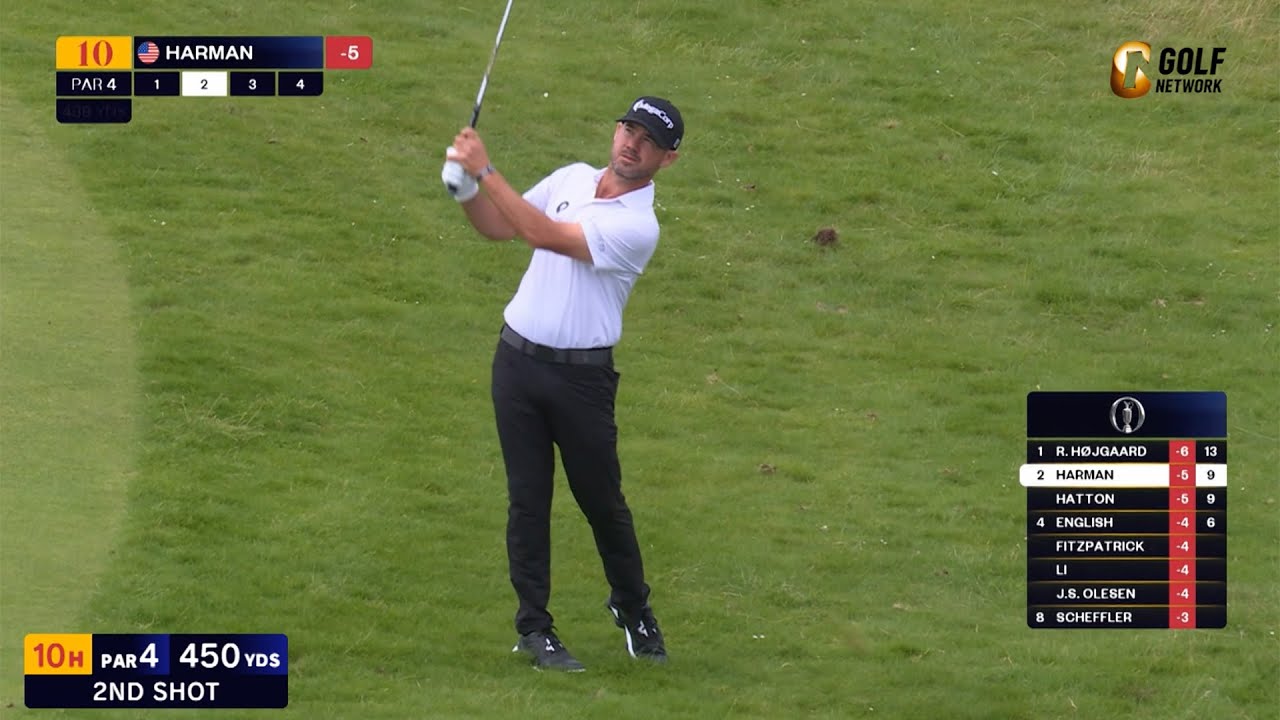 【全英OP25】歴代王者ハーマンが「65」で3位浮上、スタートホールからベタピン