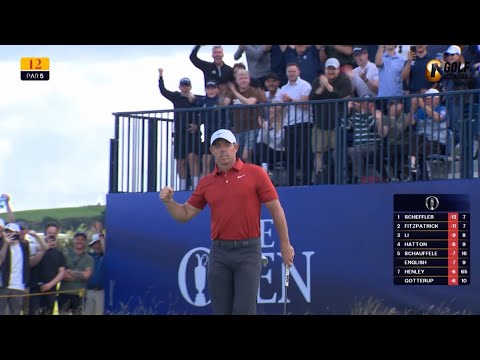 【全英OP25】松山英樹と金谷拓実がムービングデーに伸ばす！約12mのイーグルパットを決めたマキロイやホールインワンも飛び出した3日目の好プレー集