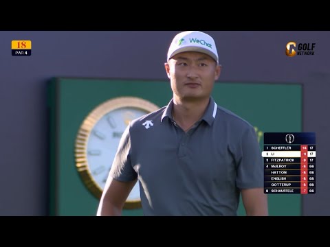 【全英OP25】リ・ハオトンは4打差2位　中国男子初のメジャー優勝＆アジア勢初の全英制覇をかけ最終日へ