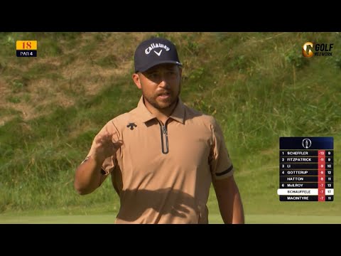 【全英OP25】昨年覇者のザンダー・シャウフェレは7打差8位　ロングホールで2イーグルなど「66」を記録