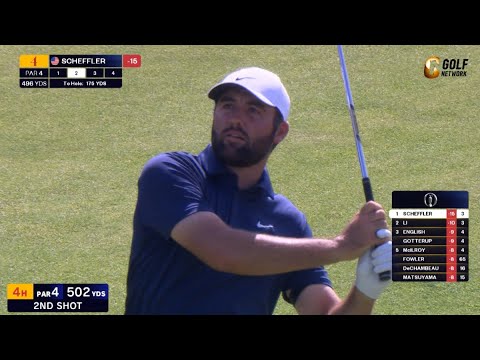 【全英OP25】スコッティ・シェフラー、全英オープン初制覇でメジャー3冠達成！　「68」と最終日も絶対王者のゴルフを見せつける