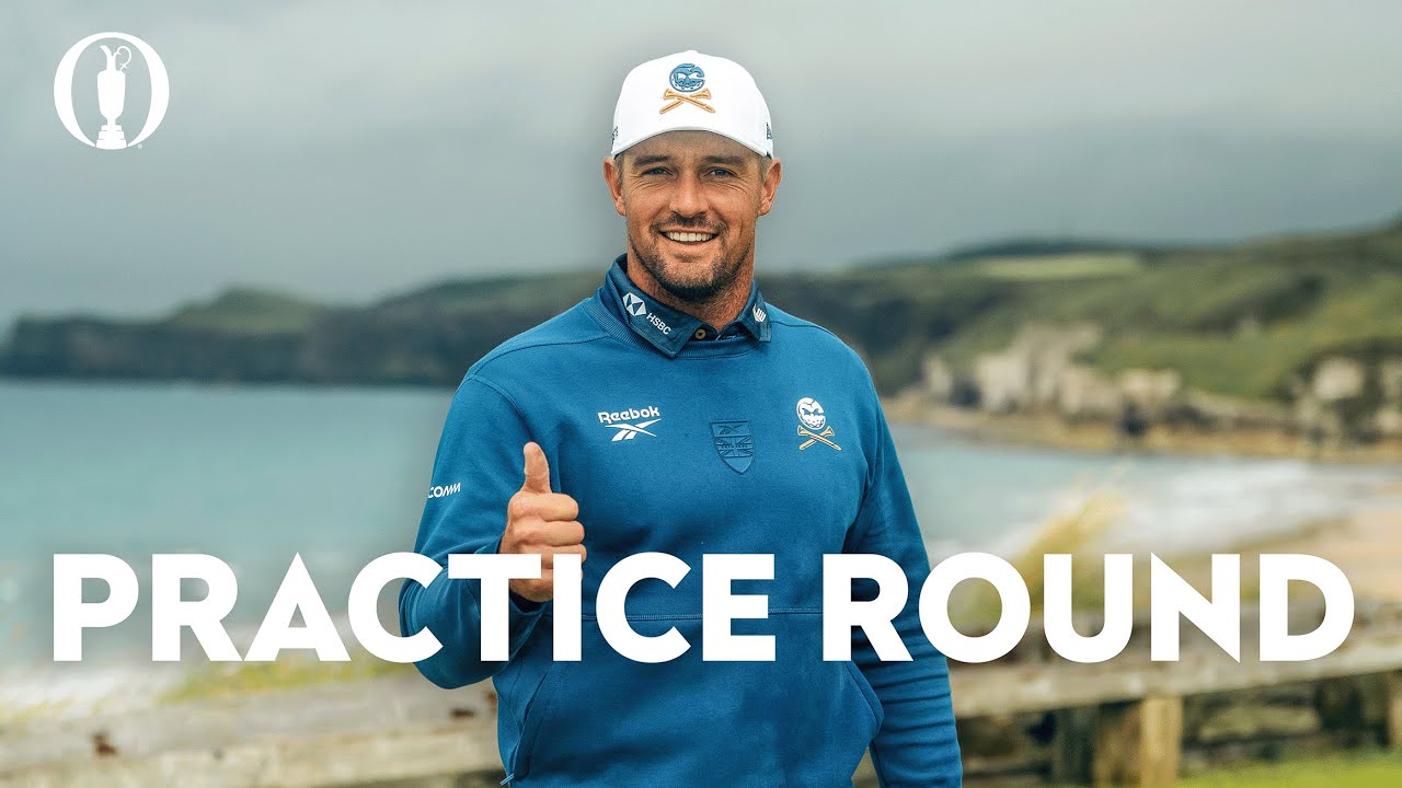 Bryson DeChambeau PRACTICE ROUND | The 153rd Open