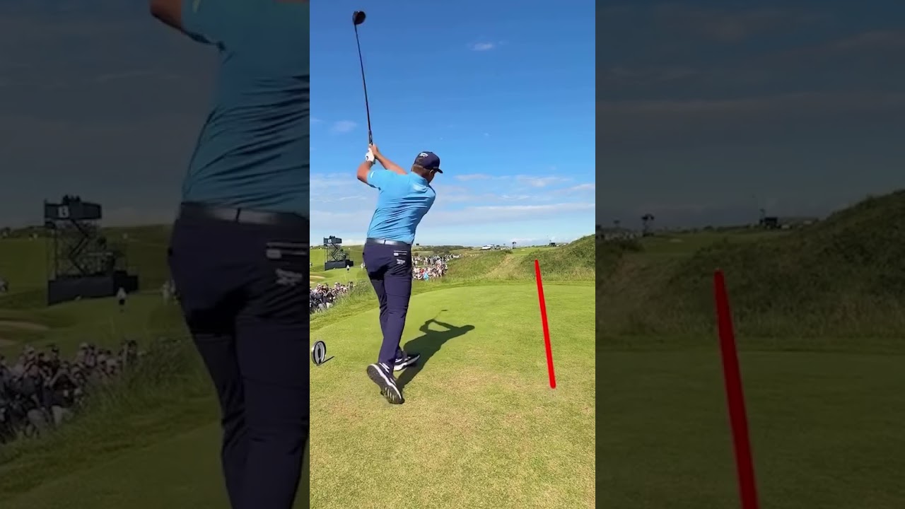 A carry distance of zero??? Wild Bryson DeChambeau shot 😅