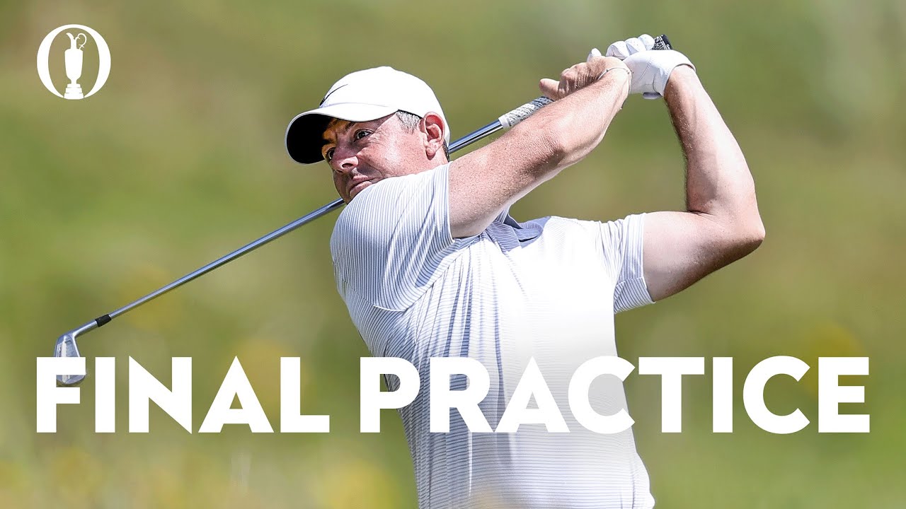 Rory McIlroy's FINAL PRACTICE Ahead of The 153rd Open