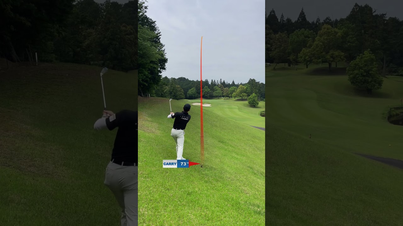 “I really hooked my 3-wood… but I’m glad I managed to save par!” #golf #shorts