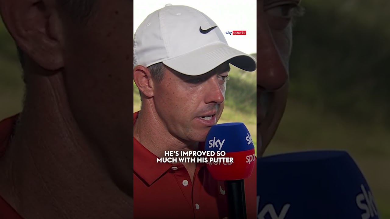 ロリー・マキロイ 🤝 スコッティ・シェフラー #ショートパンツ #ゴルフ #rorymcilroy