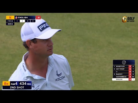 【全英OP25】ハリス・イングリッシュが2位　後半12番でイーグル、16番から連続バーディなど「66」を記録