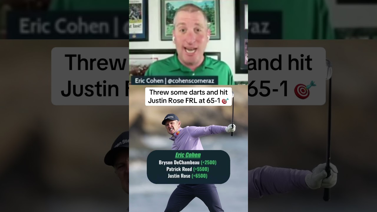 Justin Rose (-7) was the FRL at the 2025 Masters 🤑 #justinrose #themasters #2025masters #golf