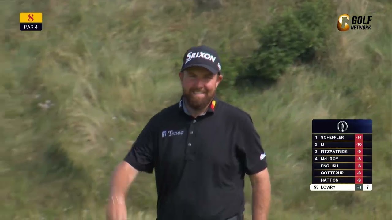 【全英OP25】2019年覇者のシェーン・ラウリーは40位　4番では約183ヤードの3打目を入れてバーディ