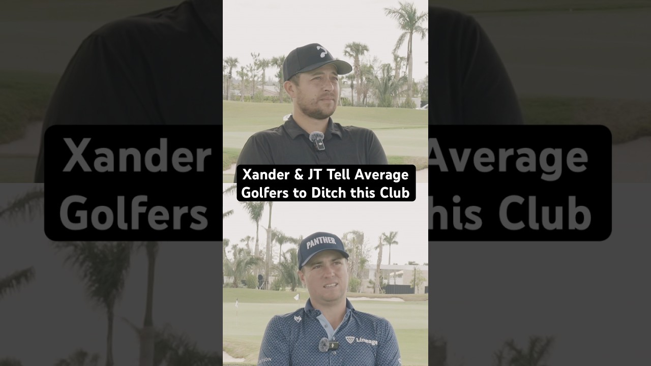 Xander Schauffele & Justin Thomas say trash this club #golftips #golfinstruction #xanderschauffele