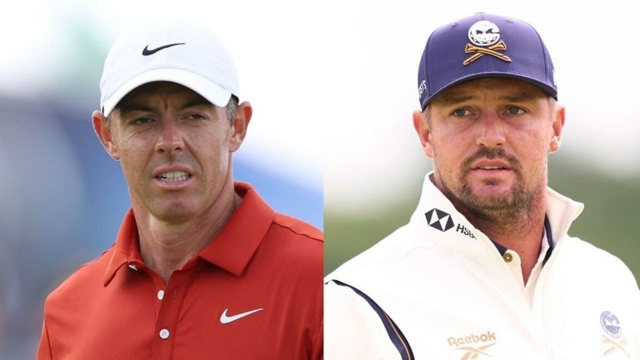 Golf LIVE: Rory McIlroy in weird Open moment as Bryson DeChambeau aims fiery rant