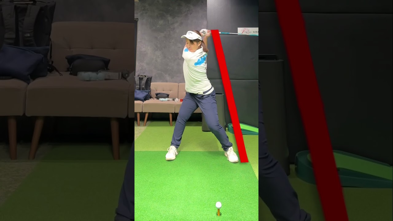 【衝撃】ドライバーの飛距離を伸ばすコツ！　打ち方　スライス防止　ドライバーショット　ゴルフレッスン　飛距離アップ　ヘッドスピードアップ　 #short #shorts #shortvideo