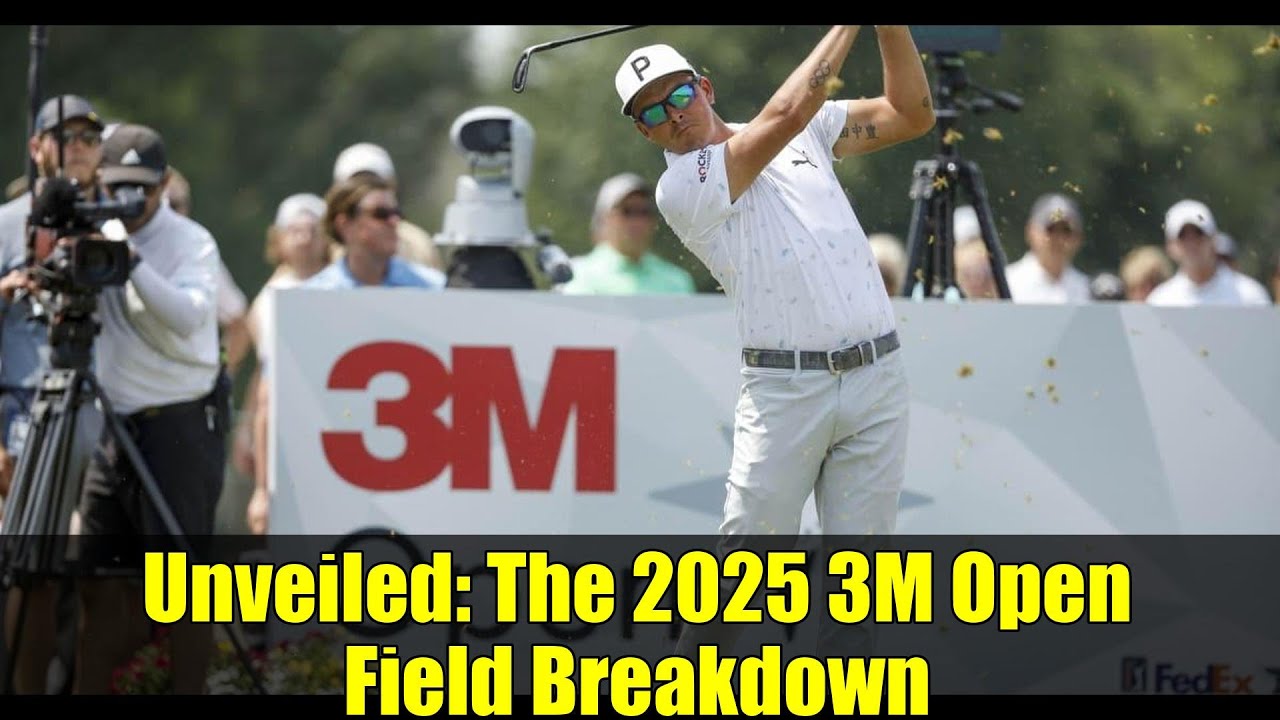 Unveiled: The 2025 3M Open Field Breakdown