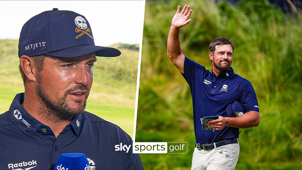 From seven-over to nine-under-par 😱 | Bryson DeChambeau reflects on Open comeback at Portrush