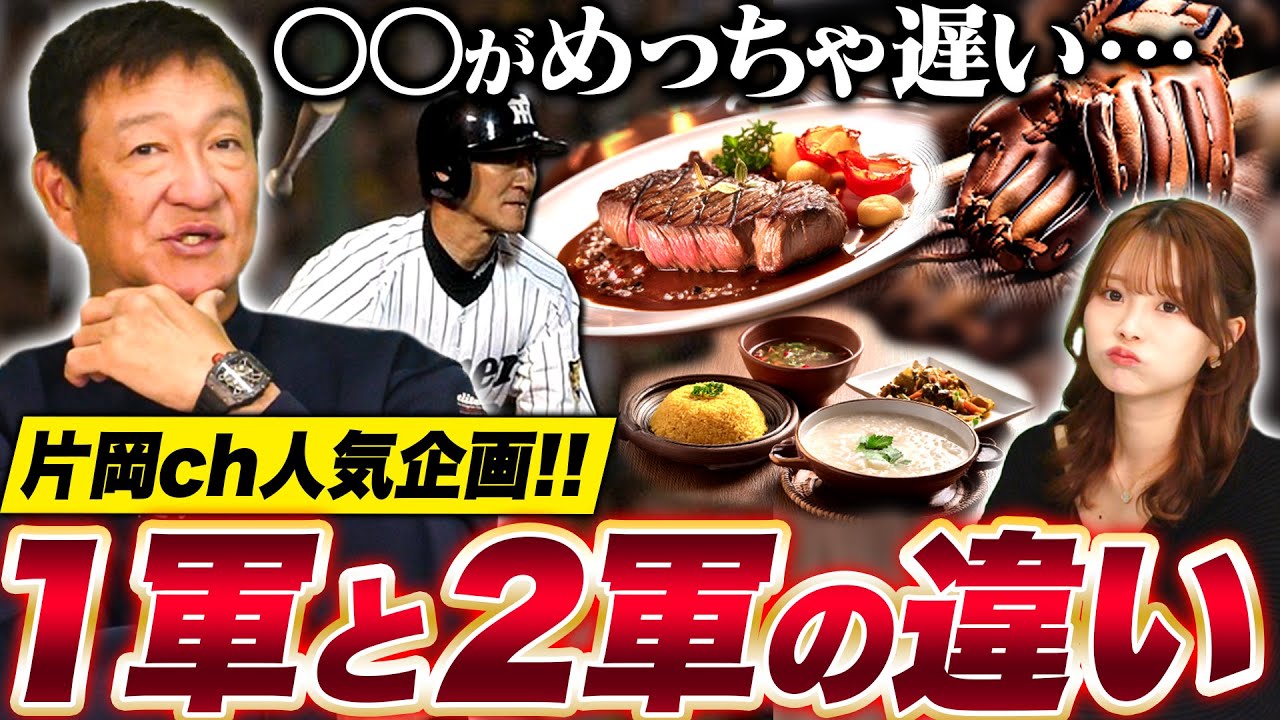 『こんな所にも差が出るの⁉︎』プロ野球界の一軍と二軍の違いが衝撃的だった！！