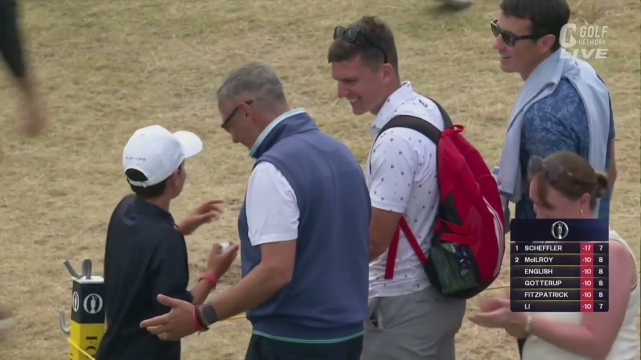 ローリー・マキロイスコッティ・シェフラー | 2025全英オープンゴルフ選手権  最終日