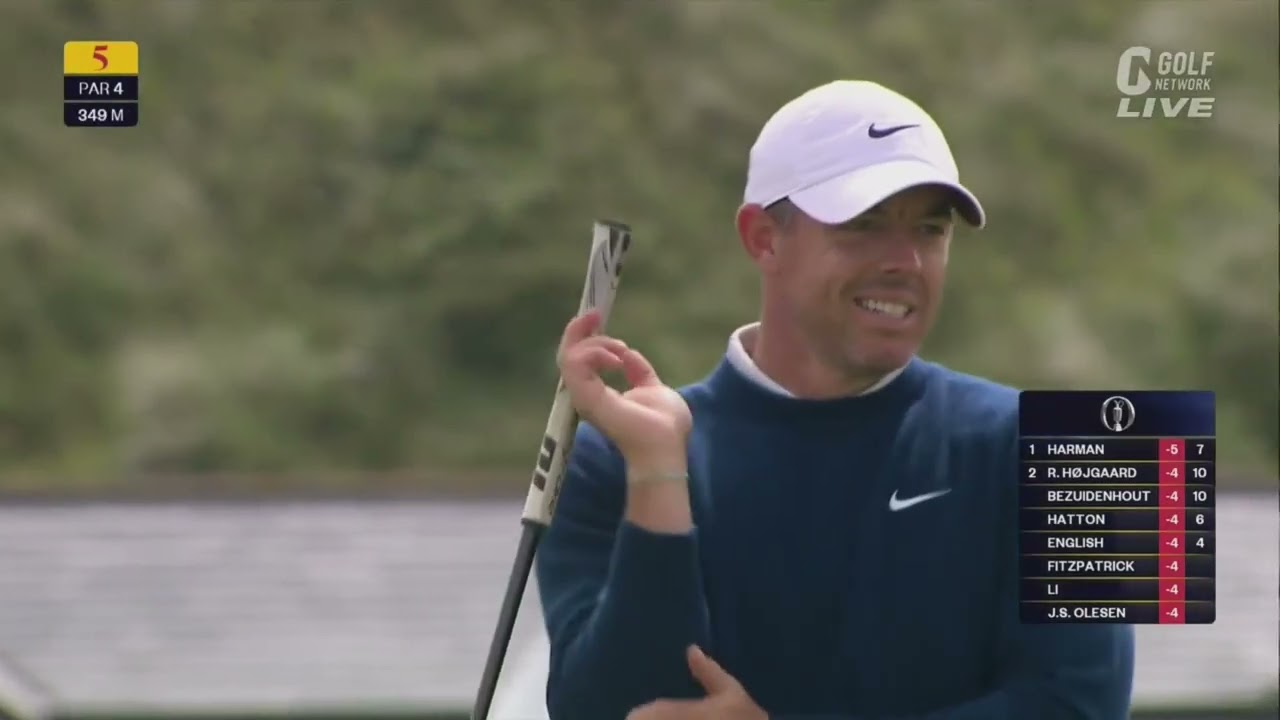 ローリー・マキロイ | 2025全英オープンゴルフ選手権 2日目